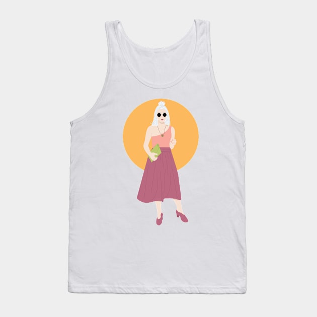 The chic retro babe Tank Top by Simplulina